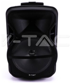 V-TAC Επαναφορτιζόμενο Ηχείο Trolley 35W 12inch με Μικρόφωνο Τηλεχειριστήριο και Φωτισμό RGB 7737
