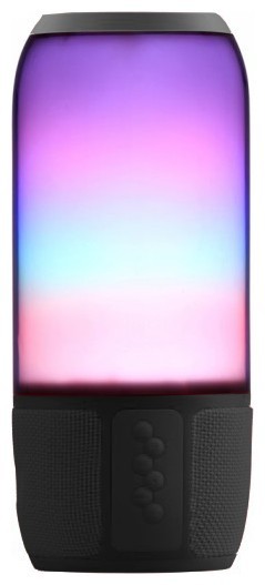 V-TAC Επιτραπέζιο φωτιστικό  LED Ηχείο Bluetooth 2x3W RGB με USB και TF Card Χρώμα Μαύρο 8570