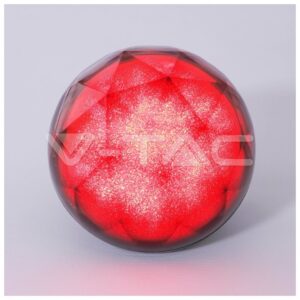 V-TAC Φορητό Μίνι Ηχείο Σφαίρα Bluetooth 3W Επαναφορτιζόμενο 1200mAh Crystal RGB LED 7722