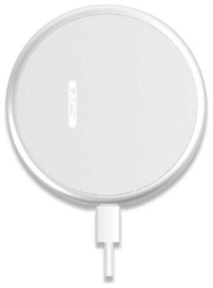 V-TAC Φορτιστής Ασύρματης Γρήγορης Φόρτισης 5A Λευκό 7709