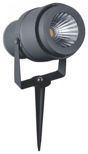 V-TAC ΣΠΟΤ ΚΑΡΦΙ ΚΗΠΟΥ LED 12W ΓΚΡΙ ΦΩΣ ΗΜΕΡΑΣ 7551