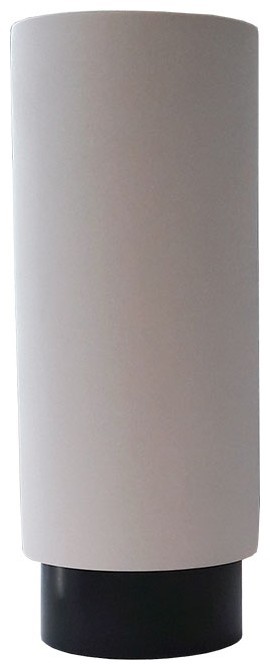 V-TAC Βάση Φωτιστικό Σποτ Εξωτερικό για GU10 Γύψος και Μέταλλο Κυλινδρικό Λευκό με Μαύρο 3136