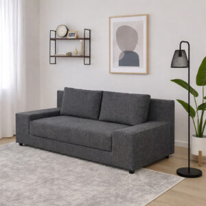 Καναπές Κρεβάτι Favorite Τριθέσιος Γκρι 200x81x71cm