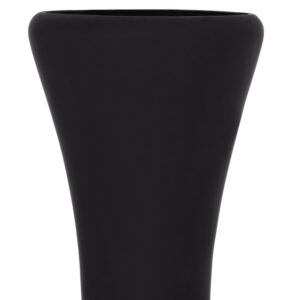 ΔΙΑΚΟΣΜΗΤΙΚΟ ΒΑΖΟ ΔΑΠΕΔΟΥ NEBULA HM4660.01L FIBER CEMENT ΜΑΥΡΟ--ΞΥΛΟ ΤΕΑΚ Φ45x172Υεκ