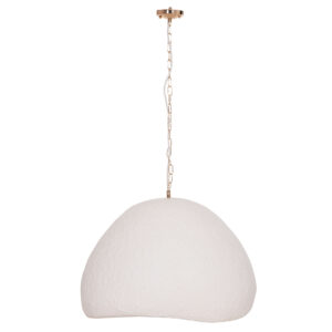 ΦΩΤΙΣΤΙΚΟ ΟΡΟΦΗΣ ΚΡΕΜΑΣΤΟ JAYLEN HM4703.02L FIBER CEMENT ΛΕΥΚΟ 65x55x45Υεκ.