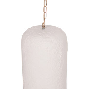 ΦΩΤΙΣΤΙΚΟ ΟΡΟΦΗΣ ΚΡΕΜΑΣΤΟ LOGKY HM4704.02S--FIBER CEMENT ΛΕΥΚΟ Φ24x47Υεκ