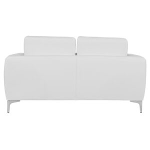 ΚΑΝΑΠΕΣ 2ΘΕΣΙΟΣ KΕΝΖΙΕ HM3121.22 ΜΕ ΛΕΥΚΟ PU 142x81x81 εκ.