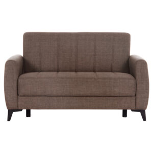 ΚΑΝΑΠΕΣ ΚΡΕΒΑΤΙ ΜΕ ΑΠΟΘ.ΧΩΡΟ ΔΙΘΕΣΙΟΣ NIKKO HM3293.02 ΚΑΦΕ ΥΦΑΣΜΑ 144x75x84Υεκ.