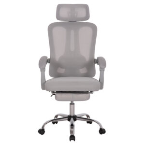 ΚΑΡΕΚΛΑ ΓΡΑΦΕΙΟΥ BARNET HM18258.02 ΓΚΡΙ MESH-ΓΚΡΙ ΣΚΕΛΕΤΟΣ NYLON 61x62x123Υ