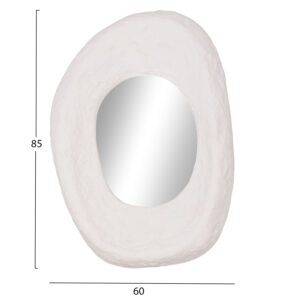 ΚΑΘΡΕΠΤΗΣ ΤΟΙΧΟΥ RIFFE HM4695.02 FIBER CEMENT ΛΕΥΚΟ 60x13x85Υεκ.