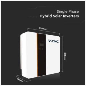 V-TAC Υβριδικό Inverter INVT On/Off Μονοφασικός IP65 115086