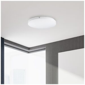 Πλαφονιέρα Στρογγυλή LED 25W 230V 110° 2500lm IP44 Samsung Chip Ζεστό Λευκό 13929 V-TAC
