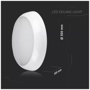 Φωτιστικό Πλαφονιέρα 15W LED V-TAC με SAMSUNG Chip Στρογγυλό Λευκό με Αλλαγή Απόχρωσης 3 σε 1 Dimmable Αδιάβροχο IP65 20016