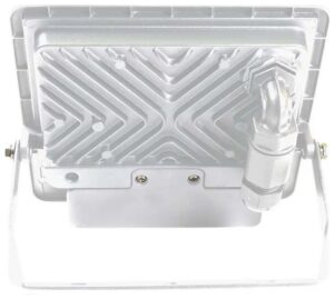 V-TAC Προβολέας LED Samsung chip 30W Φυσικό λευκό 4000K Λευκό σώμα με ανιχνευτή και απευθείας σύνδεση 20275