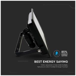 V-TAC Προβολέας LED Samsung chip 50W Φυσικό λευκό 4000K Μαύρο σώμα με απευθείας σύνδεση 20314