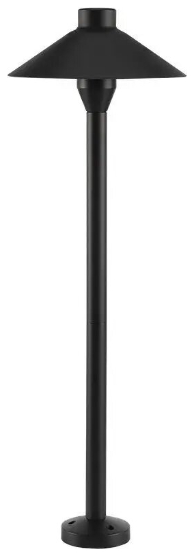 V-TAC LED αδιάβροχο φωτιστικό καρφί Samsung chip 7W IP65 300K Θερμό λευκό με μαύρο σώμα 20316