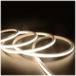 LED V-TAC SLIM NEON FLEX Silicon 24V 8W CRI >90 5m IP65 Θερμό Λευκό 2619