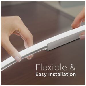 LED V-TAC SLIM NEON FLEX Silicon 24V 8W CRI >90 5m IP65 Ψυχρό Λευκό 2621