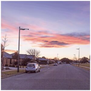 LED ηλιακό φωτιστικό δρόμου 40W (120lm/w) φυσικό λευκό 4000K μαύρο σώμα 5503