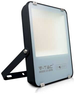 V-TAC Προβολέας LED 100W θερμό λευκό 3000K Μαύρο σώμα Evolution 160LM/W 5997