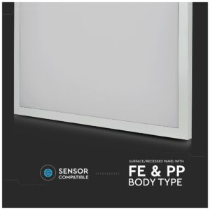 ΦΩΤΙΣΤΙΚΟ ΟΡΟΦΗΣ LED PANEL 40W 60x60cm ΦΥΣΙΚΟ ΛΕΥΚΟ V-TAC SKU 64511