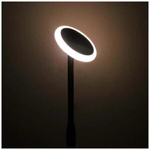 V-TAC VT-948 Ηλιακό Φωτιστικό Δαπέδου με Φωτοκύτταρο σε Μαύρο Χρώμα 6670