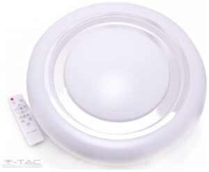 LED V-TAC Φωτιστικό Οροφής Εξωτερικό 65W Στρογγυλό Dimmable "Αστρα"με αλλαγή απόχρωσης με χειριστήριο 7601