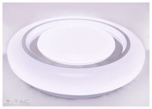 LED V-TAC Φωτιστικό Οροφής Εξωτερικό 65W Στρογγυλό Dimmable "Αστρα"με αλλαγή απόχρωσης με χειριστήριο 7601