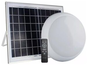 V-TAC Επιτοίχιο Ηλιακό Φωτιστικό σε Λευκό Χρώμα 7613