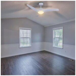 Ανεμιστήρας Οροφής V-TAC 35W Λευκός με 3 πτερύγια μαζί με Φωτιστικό Ρυθμιζόμενος 3 σε 1 με RF control  7919