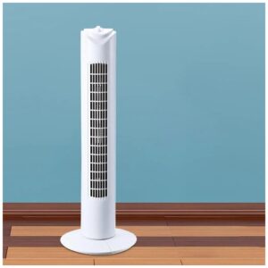 V-TAC Επιδαπέδιος ανεμιστήρας πύργος 31 ιντσών 45W με χρονοδιακόπτη λευκό σώμα 7926