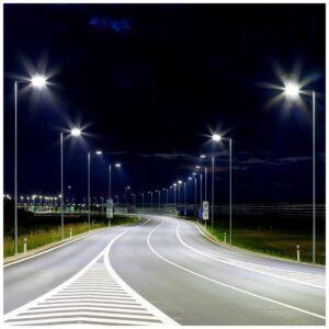 LED V-TAC Φωτιστικό Δρόμου SMD 30W Slim SAMSUNG CHIP A++ 120LM/W Σώμα Γκρί 5 Χρόνια Εγγύηση Φως Ημέρας 956