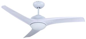 Ανεμιστήρας Οροφής V-TAC 35W Λευκός με 3 πτερύγια μαζί με Φωτιστικό Ρυθμιζόμενος 3 σε 1 με RF control  7919