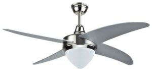 Ανεμιστήρας Οροφής V-TAC 60W με 4 πτερύγια μαζί με Φωτιστικό LED 15W  Χρώμα 3 σε 1 Ρυθμιζόμενος με RF control 7915