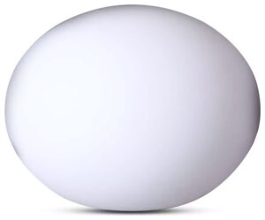 V-TAC Εξωτερικό Φωτιστικό Led Μπαταρίας Οβάλ 1W RGBW Επαναφορτιζόμενο 40141