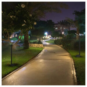 V-TAC Επιδαπέδιο LED φωτιστικό εξωτερικού χώρου 5W IP65 μαύρο σώμα 4000K SKU: 218682