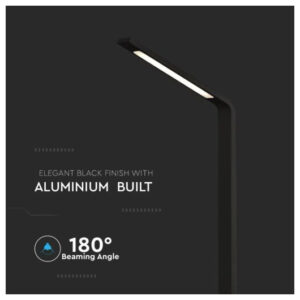 V-TAC Επιδαπέδιο LED φωτιστικό εξωτερικού χώρου 5W IP65 μαύρο σώμα 4000K SKU: 218682