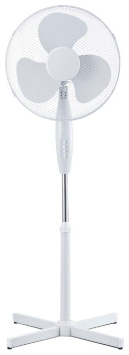 V-TAC Επιδαπέδιος ανεμιστήρας 16” 40W με 4 κουμπιά και 3 πτερύγια SKU 7922