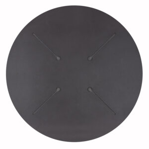 ΕΠΙΦΑΝΕΙΑ ΤΡΑΠΕΖΙΟΥ HPL ΣΤΡΟΓΓΥΛΗ HM5842.21 ΜΑΥΡΗ Φ70εκ.