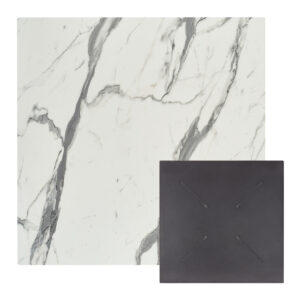 ΕΠΙΦΑΝΕΙΑ ΤΡΑΠΕΖΙΟΥ ΤΕΤΡΑΓΩΝΗ HPL HM5839.31 WHITE MARBLE 80x80εκ