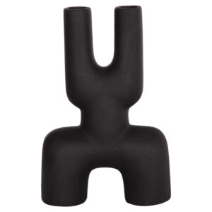 ΕΠΙΤΡΑΠΕΖΙΟ ΚΕΡΑΜΙΚΟ ΔΙΑΚΟΣΜΗΤΙΚΟ MANI HM4642.02 ΜΑΥΡΟ ΜΑΤ 15,5x6x23,5Υεκ