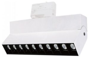 Φωτιστικό 10πλό Ράγας V-TAC Track Light 25W LED 30° 230V Λευκό SAMSUNG Chip Φως Ημέρας 20010