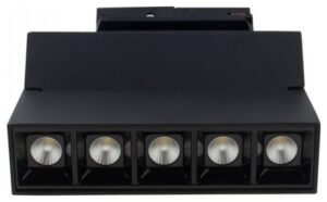 Φωτιστικό LED Τριφασικής Ράγας 12W 960lm 30° Samsung Chip Μαύρο Σώμα V-TAC Φως Ημέρας 20001