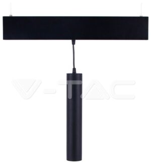 Φωτιστικό Κρεμαστό Μαγνητικό Ράγας V-TAC Track Light 15W LED 36° 24V Μαύρο Θερμό Λευκό 7968