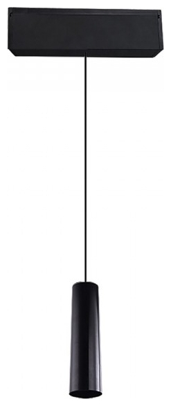 Φωτιστικό Κρεμαστό Μαγνητικό Ράγας V-TAC Track Light 15W LED 36° 24V Μαύρο Θερμό Λευκό 7968