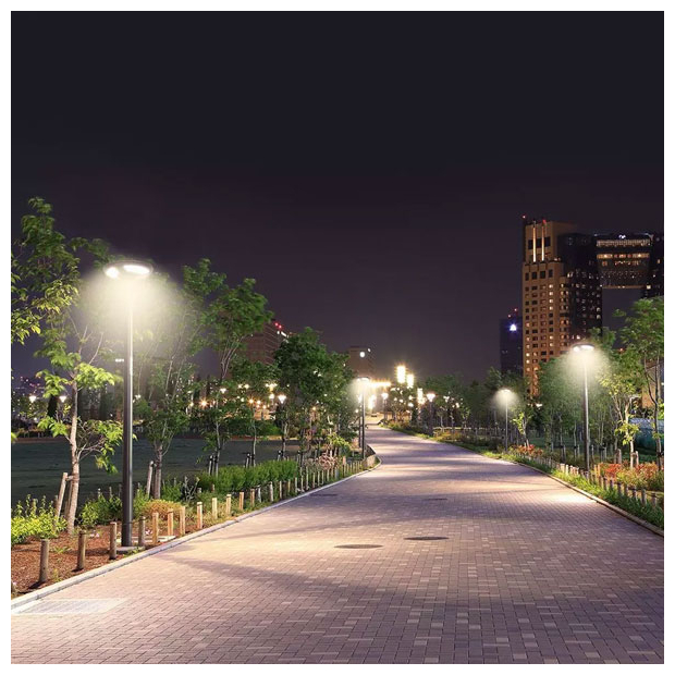 V-TAC Ηλιακό Φωτιστικό Κήπου LED SMD 120W 9800lm 100° Αδιάβροχο IP65 Φυσικό Λευκό Μαύρο Σώμα 23053