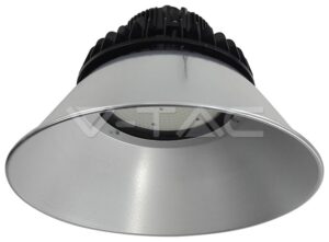 V-TAC Καπέλο αλουμινίου για LED καμπάνα Samsung 90° 570