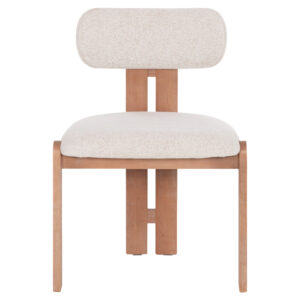 ΚΑΡΕΚΛΑ ΤΡΑΠΕΖΑΡΙΑΣ KARVO HM18252.01 ΜΠΕΖ ΥΦΑΣΜΑ--ΞΥΛΟ ΟΞΙΑΣ 57x50x79Υεκ