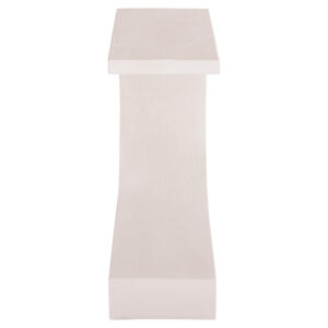 ΚΟΝΣΟΛΑ ΣΕΙΡΑ SANTORINI HM18049 MDF ΣΕ ΥΠΟΛΕΥΚΟ ΧΡΩΜΑ 110x30x70Υεκ.