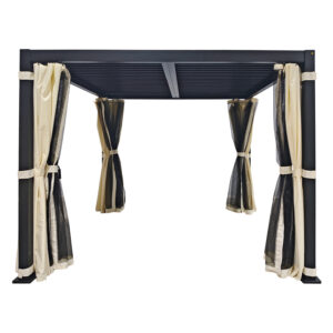 ΚΟΥΝΟΥΠΙΕΡΑ-ΚΟΥΡΤΙΝΑ QUITO HM6613 ΓΙΑ ΠΕΡΓΚΟΛΕΣ 3X3X2,4μ